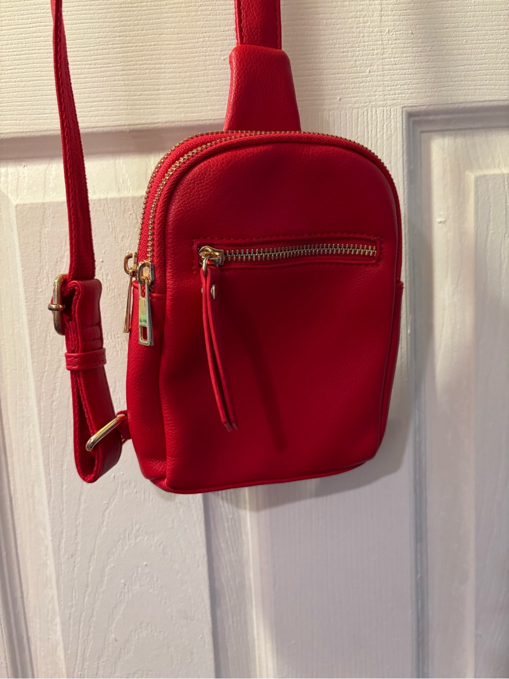 Sugu Red Mini Crossbody Bag - Stylish Everyday Carry